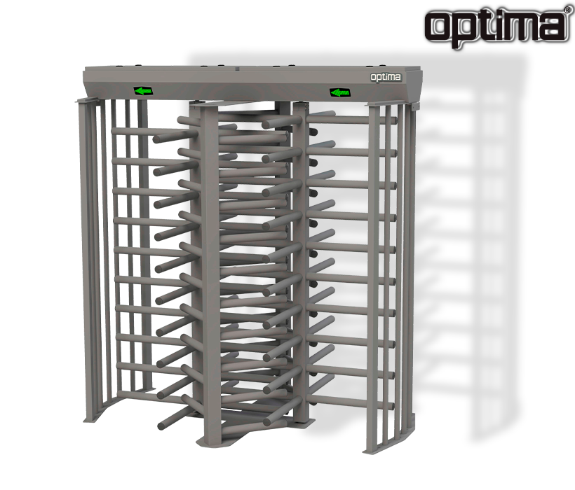 Full height turnstile Optima F100D