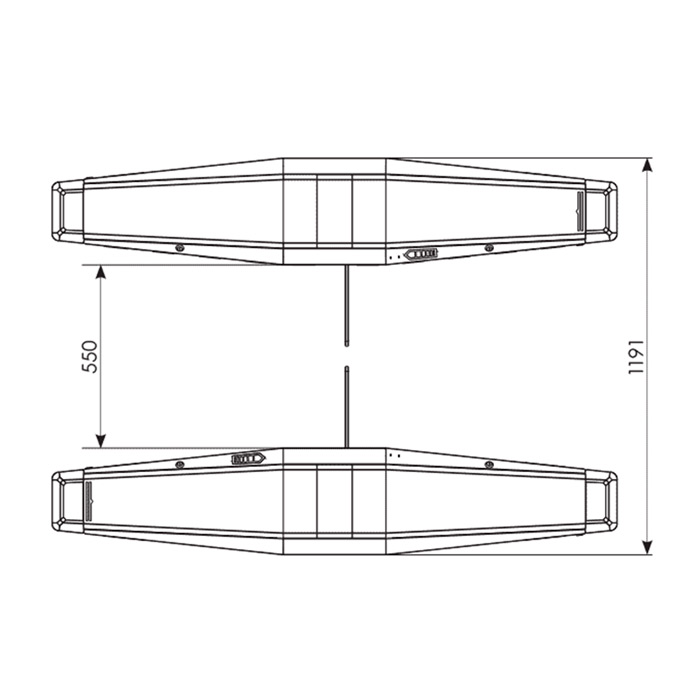 Турнікет вільного ходу Lot Style BG однопрохідний