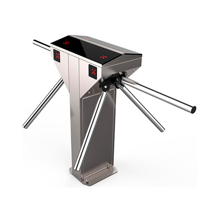 Турнікет-трипод TiSO CENTURION TWIN-M сталь шліфована AISI 304_ua|Turnstile tripod TiSO CENTURION TWIN-M brushed steel AISI 304_en