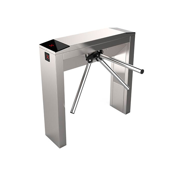 Турнікет-трипод TiSO TWIX-M сталь полірована AISI 304_ua|Turnstile tripod TiSO TWIX-M polished steel AISI 304_en